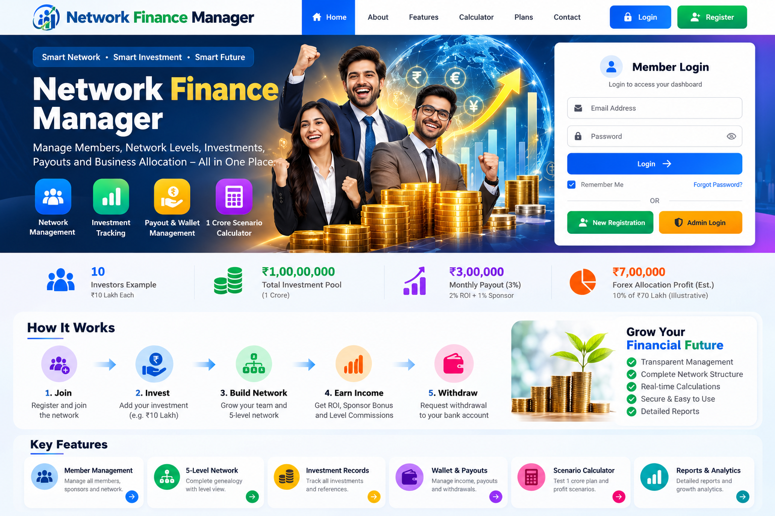 Network Finance Manager